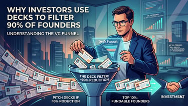 Why Investors Use Decks to Filter 90% of Founders