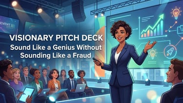 Visionary Pitch Deck: Sound Like a Genius Without Sounding Like a Fraud