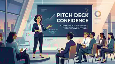 Pitch Deck Confidence: Communicate Strength Without Overhyping