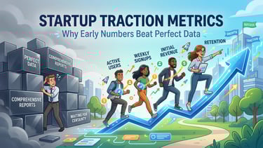 Startup Traction Metrics: Why Early Numbers Beat Perfect Data