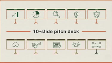The Standard 10-Slide Pitch Deck Structure Explained for Startups