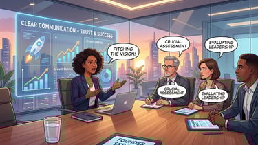 Why VCs Analyze Founder Communication Skills Before Funding