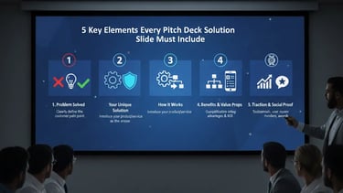 5 Key Elements Every Pitch Deck Solution Slide Must Include