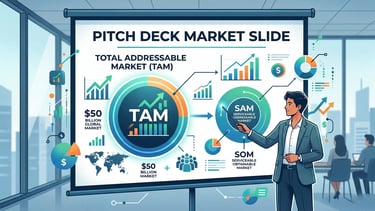 Pitch Deck Market Slide: Proving Total Addressable Market (TAM)