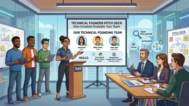 Technical Founder Pitch Deck: How Investors Evaluate Your Team
