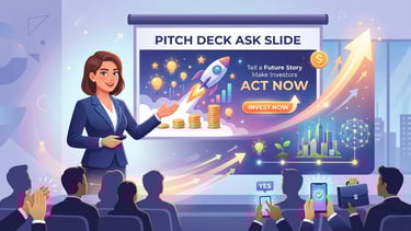 Pitch Deck Ask Slide: Tell a Future Story That Makes Investors Act Now