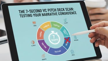 The 7-Second VC Pitch Deck Scan: Testing Your Narrative Congruence