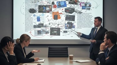 How Cluttered Slides Make Investors Lose Trust