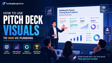 How to Use Pitch Deck Visuals to Win VC Funding