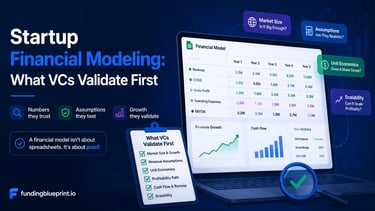 Startup Financial Modeling What VCs Validate First