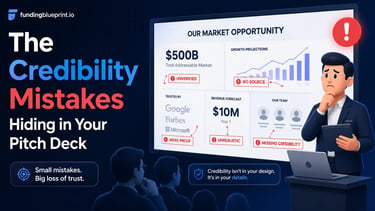 The Credibility Mistakes Hiding in Your Pitch Deck