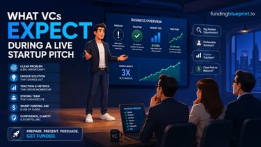 What VCs Expect During a Live Startup Pitch
