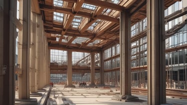 low angle view photography of a gray building