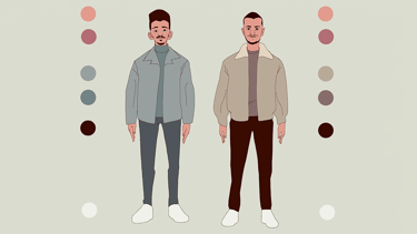 Illustration personnages agence motion design FEVR Paris animation 2d animateur 2d Clip BigFlo & Oli
