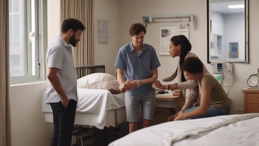 A calm, professional setting showing legal books and a gavel on a desk.