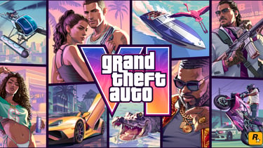 Visual from Grand Theft Auto 6 on PC, highlighting dynamic scenes of characters, cars, and the detai