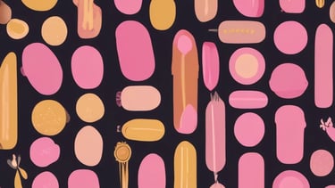 pink metal frame photo