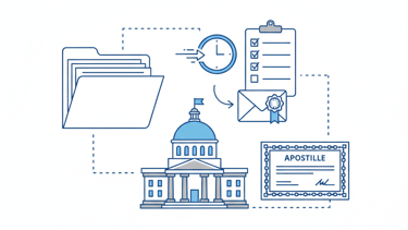 FBI background check apostille agencies costs and timelines