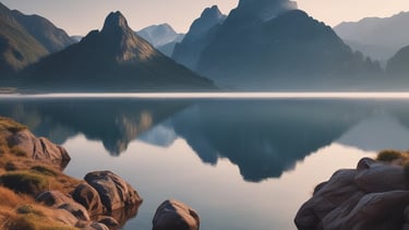 Happy clients shaking hands with their lawyer after closing a property deal.