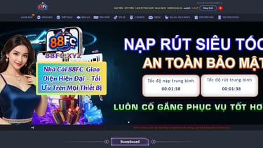 giao diện nhà cái 88fc