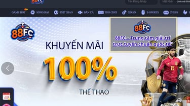 Sự Thú Vị Khi Giải Trí Tại 88FC – Nhà Cái Uy Tín Hàng Đầu 88fc