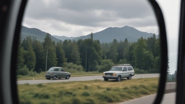 Technician carefully applying tint film inside a vehicle at Sosas Tinting shop