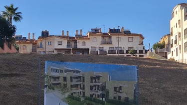 Solar donde se construirán las viviendas