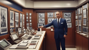 Image showing a welcoming condominium entrance with staff