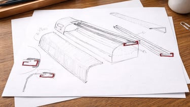 desenvolvimento técnico de produto em modelagem 3D