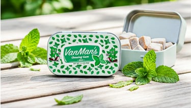 Vanman Remineralizing Chewing Gum Mint