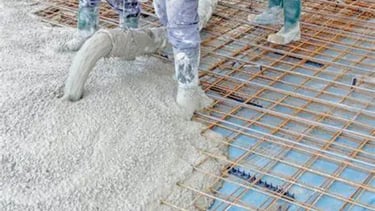 concreto para fundação