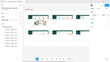 HR Turnover Dashboard Design