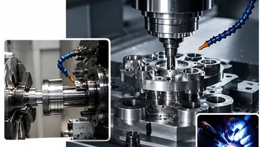 Precision CNC machined titanium components for aerospace, marine and industrial applications | RuiPr