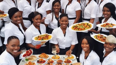 A lively stage with lighting and sound equipment ready for a performance
