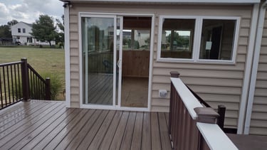 3-season room addition in Columbus, Ohio backyard