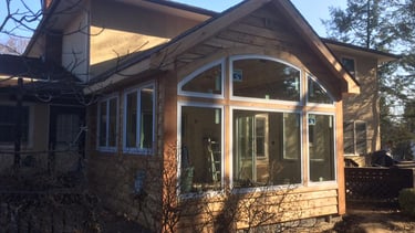 Room addition expanding living space in Columbus, Ohio