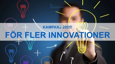Kampanjbild för fler innovationer snabbare