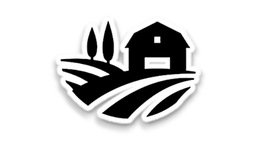 Rustic countryside home with rolling hills and trees, symbolizing housing options for digital nomads