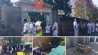 foto da descida dos carreiros em funchal