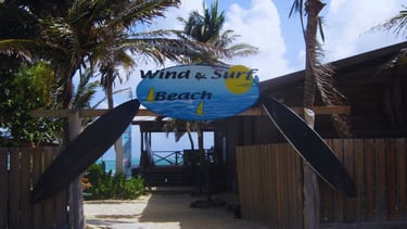 praia de wind e surf Bonaire