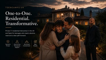 teen meeting family after residential with damon