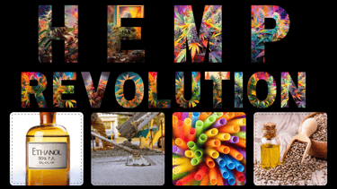 a collage of a variety of different types of hemp