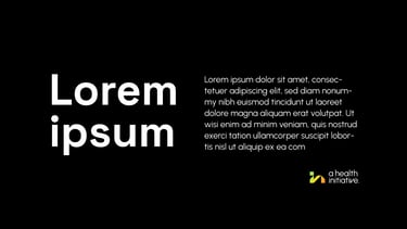 Tittle and paragraph example for modern sport apparel brand.