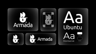 Digital safety logo variations, brand fonts and logo grid.