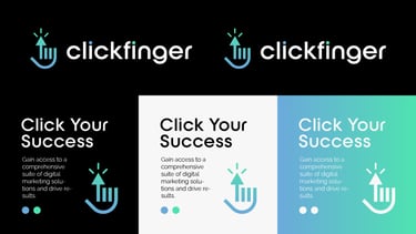 Digital branding for marketing agency.