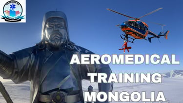 mongolia aeromedical helicopter
