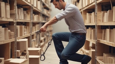 Several people are on a sports field with an empty bleacher in the background. One person is high-fiving a coach, while others stand nearby. They are wearing athletic clothing, hinting at a team sport environment. A sign with the text 'Muscle Milk' is visible in the background.