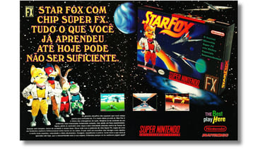 Star Fox é um dos jogos lançados pela Playtronic