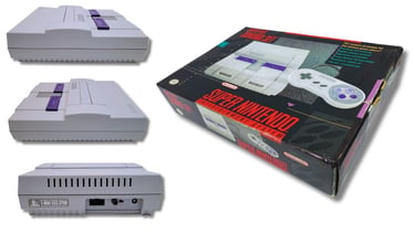 Console de videogame Super Nintendo Entertainment System (SNES ou Super NES), Versão EUA