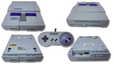 Console de videogame Super Nintendo Entertainment System (SNES ou Super NES), Versão EUA